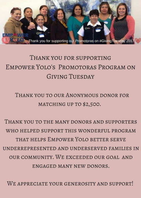 GivingTuesday_Promotora Thank you flyer for website (final) - Empower Yolo