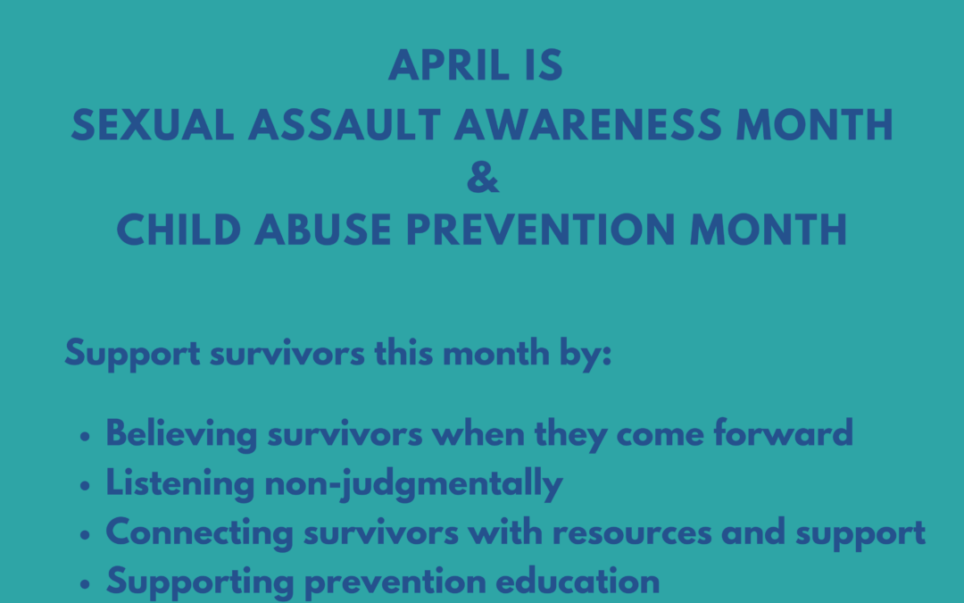 Sexual Assault Awareness Month 2020 Website Flyer Empower Yolo