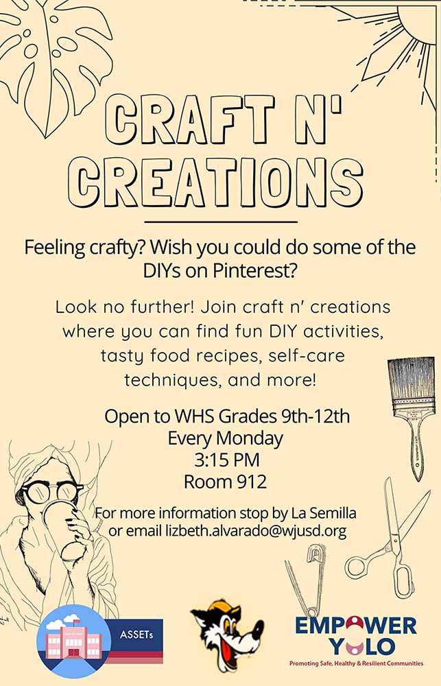 Club Flyer Craft and Creations
