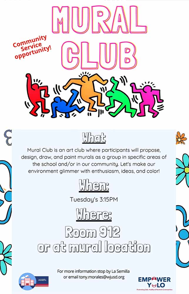 Club Flyer Mural Club