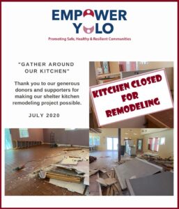 Shelter Kitchen Photo Collage